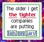(image for) Lids on Jars
